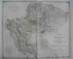 KIPFERLING, JOSEPH KARL: MAP OF CROATIA